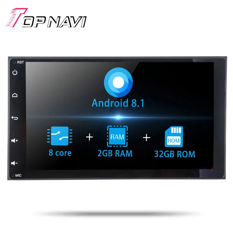 Автомобильный мультимедийный проигрыватель 9 дюймов Android 8 1 GPS-навигация радио