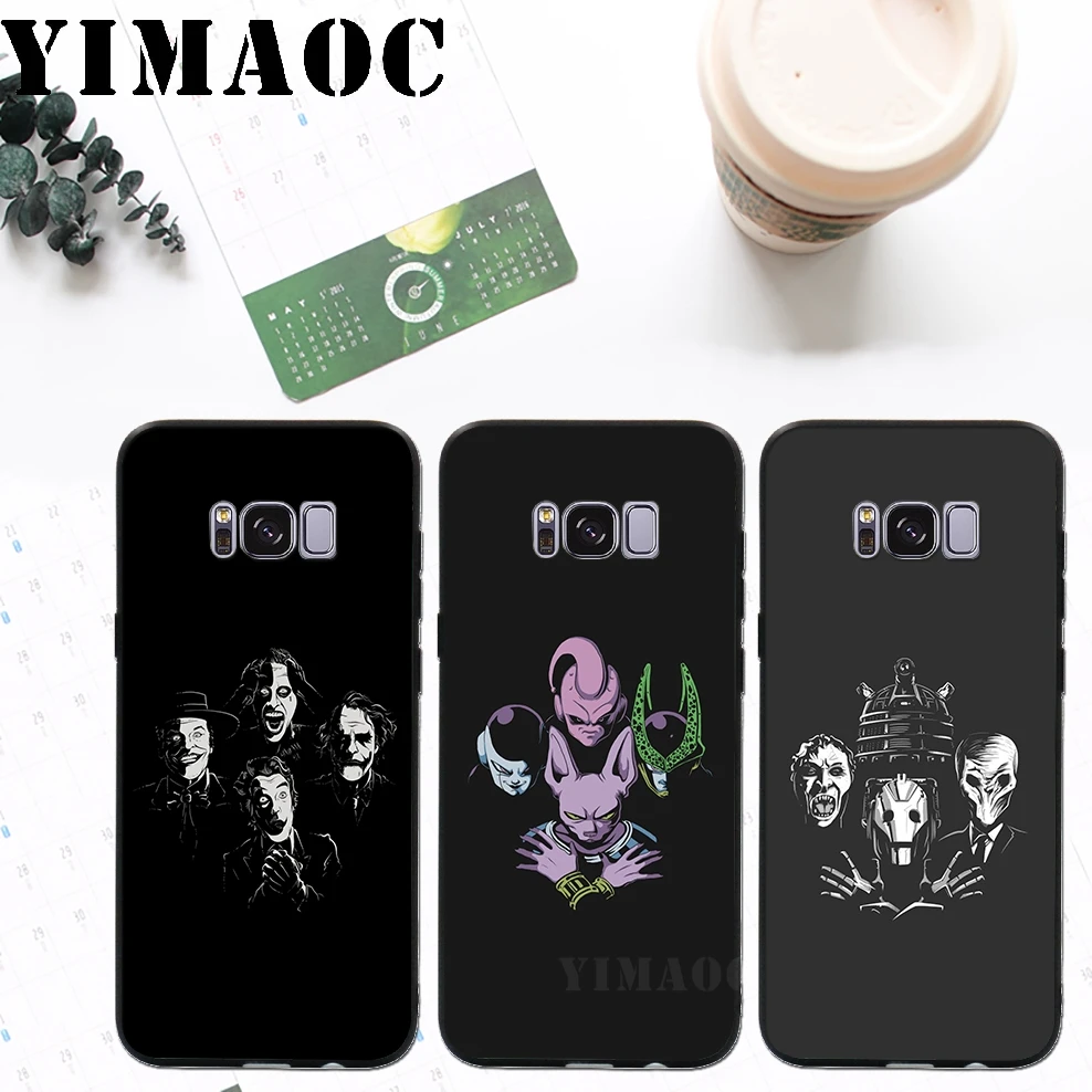 YIMAOC DBZ Joker Turtle Soft Silicone Case for Samsung Galaxy A3 A5 A6 Plus 2017 2016 S6 S7 Edge S8 S9 &amp Note 8 9 |