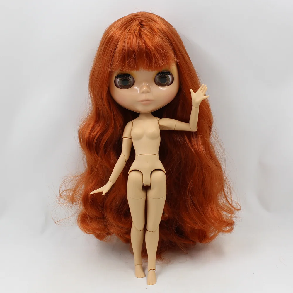 Кукла Blyth ICY DBS с имбирными волосами для шарнирных суставов загорелой кожей и