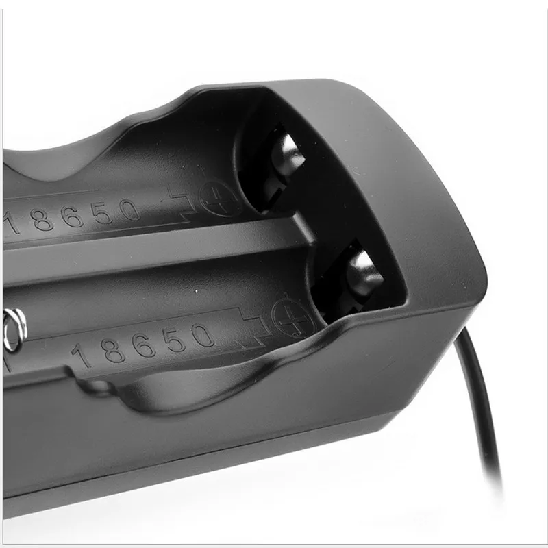 

2PCS Rechargeable 5000mAh Li-ion 18650 3.7V Battery & Dual Smart Charger for Led flashlight headlamp