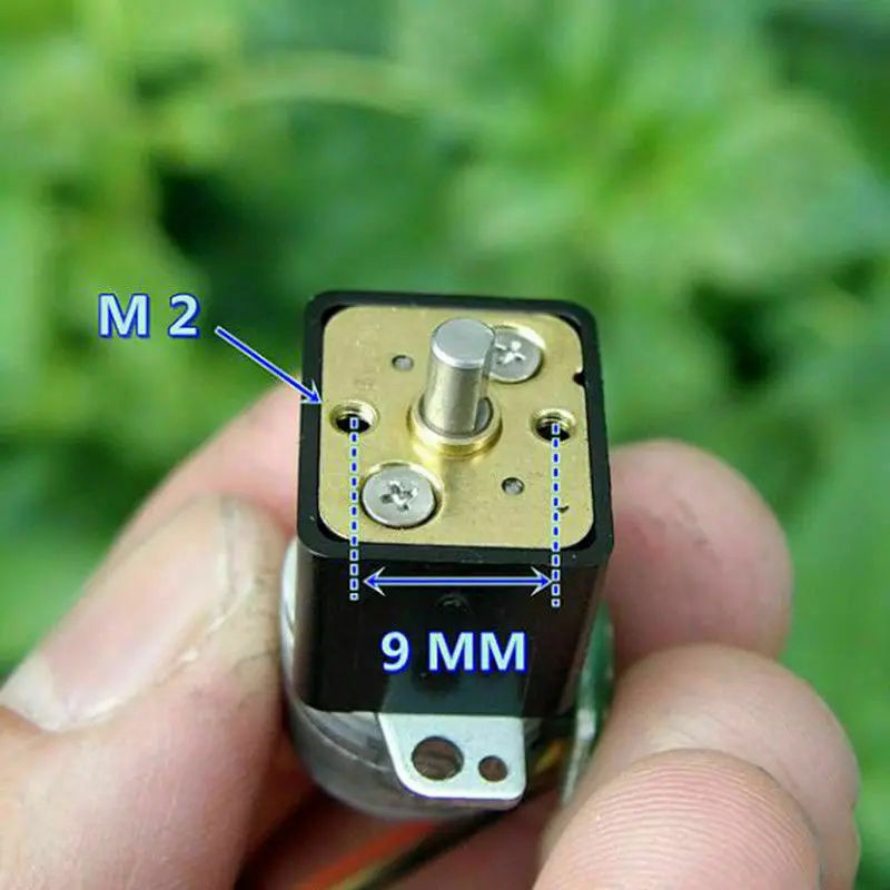Прецизионная редукционная коробка Micro 15 мм 5 в постоянного тока 2-фазный