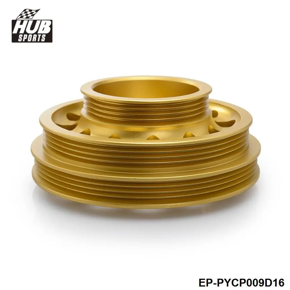 Алюминиевый кривошипный вал светильник шкив для Honda D Series|aluminum crank pulley|crank pulleypulley