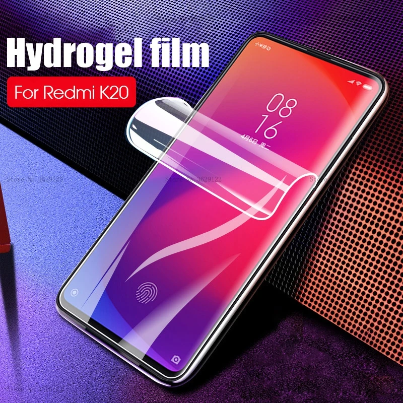 Полное покрытие мягкая Гидрогелевая защита экрана пленка для Xiaomi mi 9 t 9 t mi 9T mi 9 t Red mi 7 K20 Pro Note 7 Pro K20 20 HD прозрачная пленка