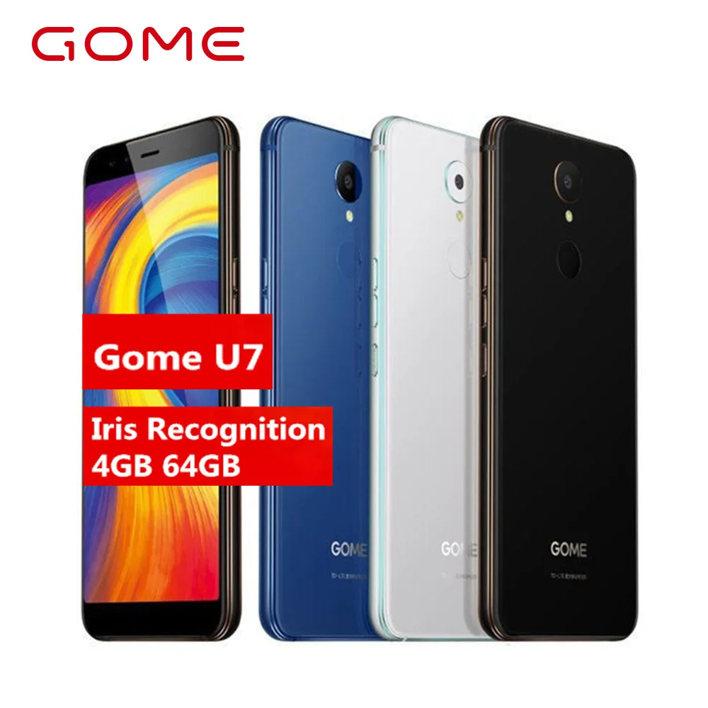 Оригинальный Gome U7 Android 7 1 MTK6757CD Восьмиядерный 4G LTE сотовый телефон 13 МП 4 Гб + 64 3050