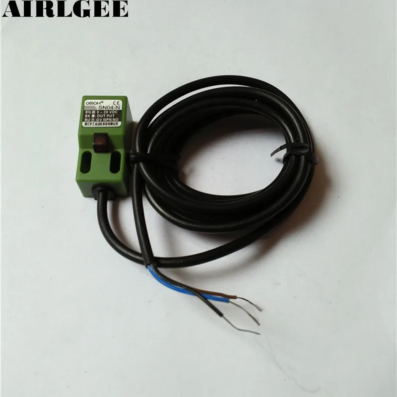 

SN04-N 3-проводной 4 мм индуктивный датчик приближения, детектор переключателя 5-30 вольт NPN NO