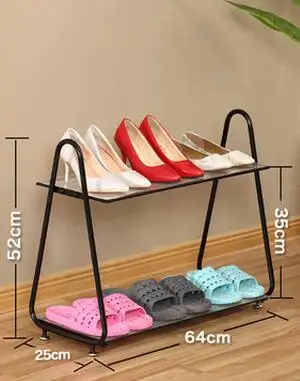 Iron dust dormitory footwear home multi - storey simple storage slippers frame modern economic shoe cabinet Shoe rack iro | Дом и сад