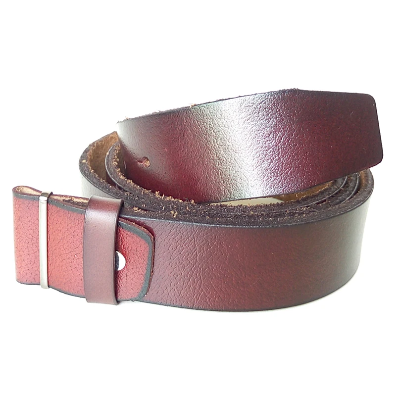 Ремень мужской из натуральной воловьей кожи с полным покрытием регулируемый|belt