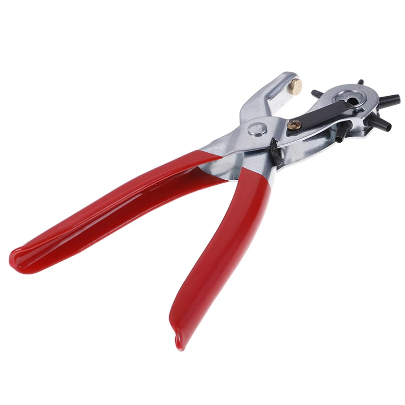 Дырокол для кожаного ремня плоскогубцы дырокол вращающийся аппарат набор