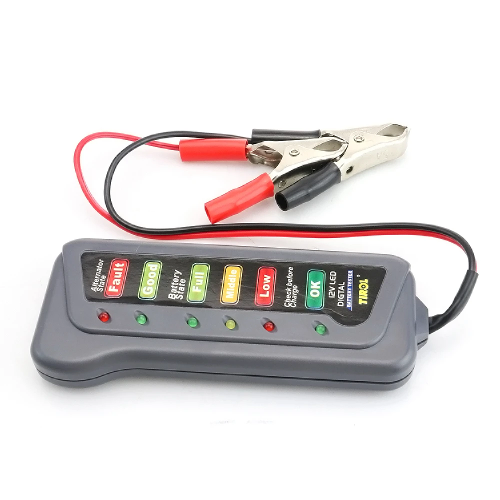 Мощность анализатор 12 В в Автомобильный цифровой Батарея проверки тестер