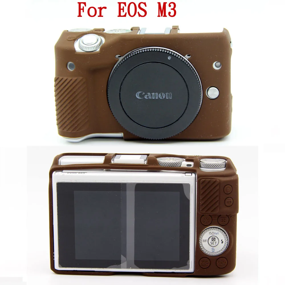 Силиконовый чехол для цифровой камеры защитный всего тела Canon EOS M3 G7X Mark II 2 мягкие