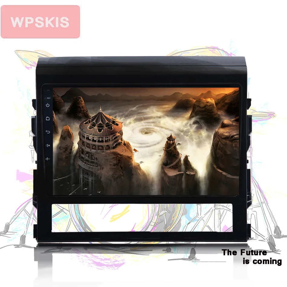 10 1 &quotAndroid 0 для Toyota Land Cruiser 200 LC200 2016 2018 2din автомобильный dvd gps навигация wifi радио