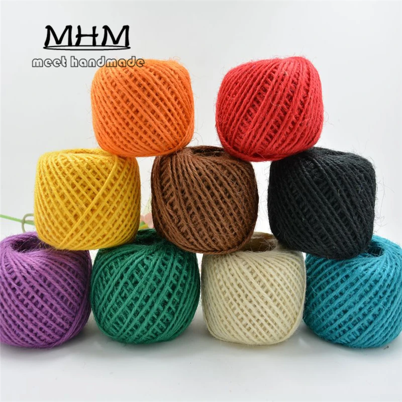 Шнурок ручной работы из натурального сизаля 2 мм 50 м|twisted jute rope|jute roperope twisted |