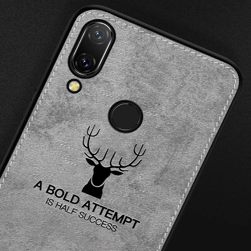 Чехол для Huawei Honor Play мягкий чехол телефона play защитная задняя крышка тканевые +