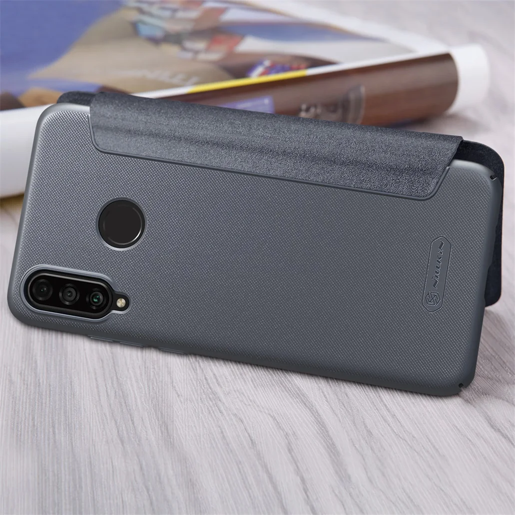 Для huawei P30 lite Nova 4e чехол NILLKIN Sparkle Luxuly супер тонкий флип-чехол pu кожаный чехол для huawei P30 lite чехлы для телефонов