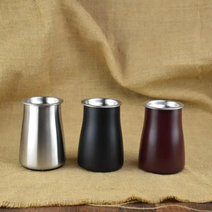 

304 stainless steel coffee fragrance-smelling cup sifter Fresh Ground Coffee sieve shaker sifting device