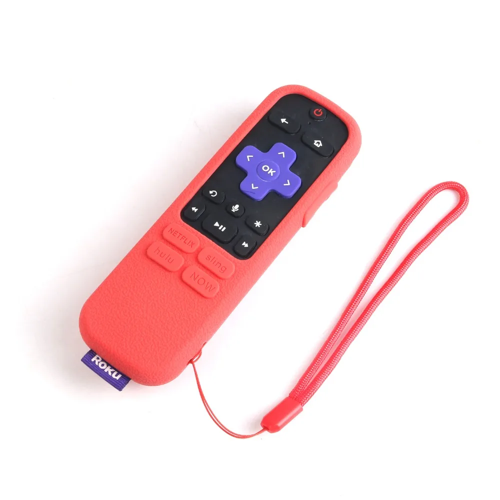 

SIKAI Remote Case For Roku Streaming Stick+ Remote Case Silicone Protective Cover For ROKU Enhanced Voice Remote Original CASE