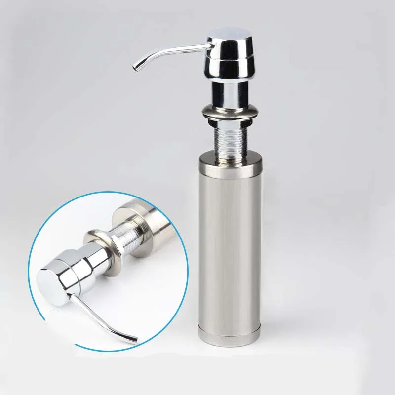 Бесплатная доставка дешевый диспенсер для жидкого мыла из нержавеющей стали