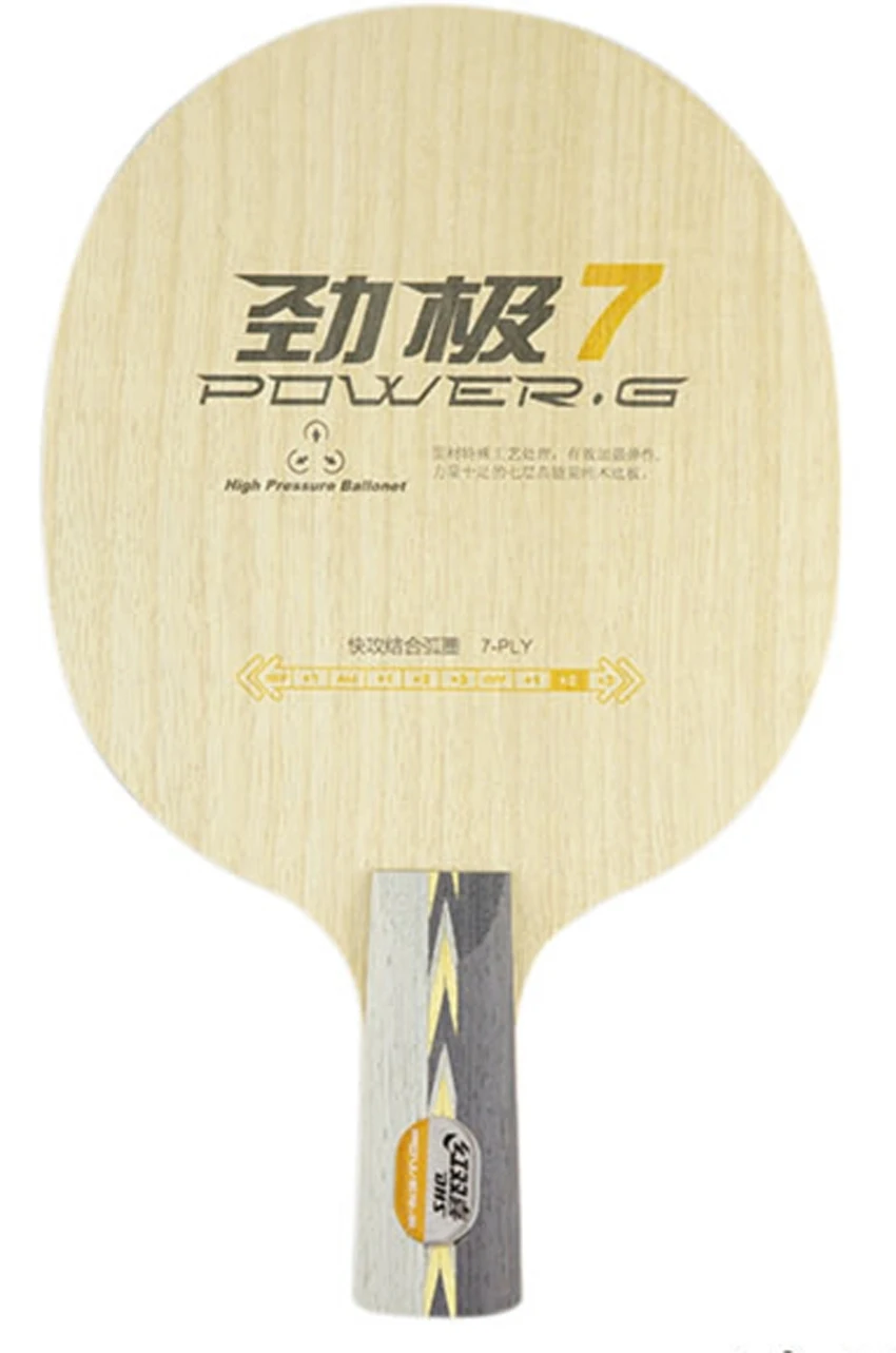DHS Power G7(PG7 PG 7) pg7 чистая древесина настольный теннис лезвие DHS лезвие для настольного тенниса ракетки ракетка спорт пинг-понг лопатки