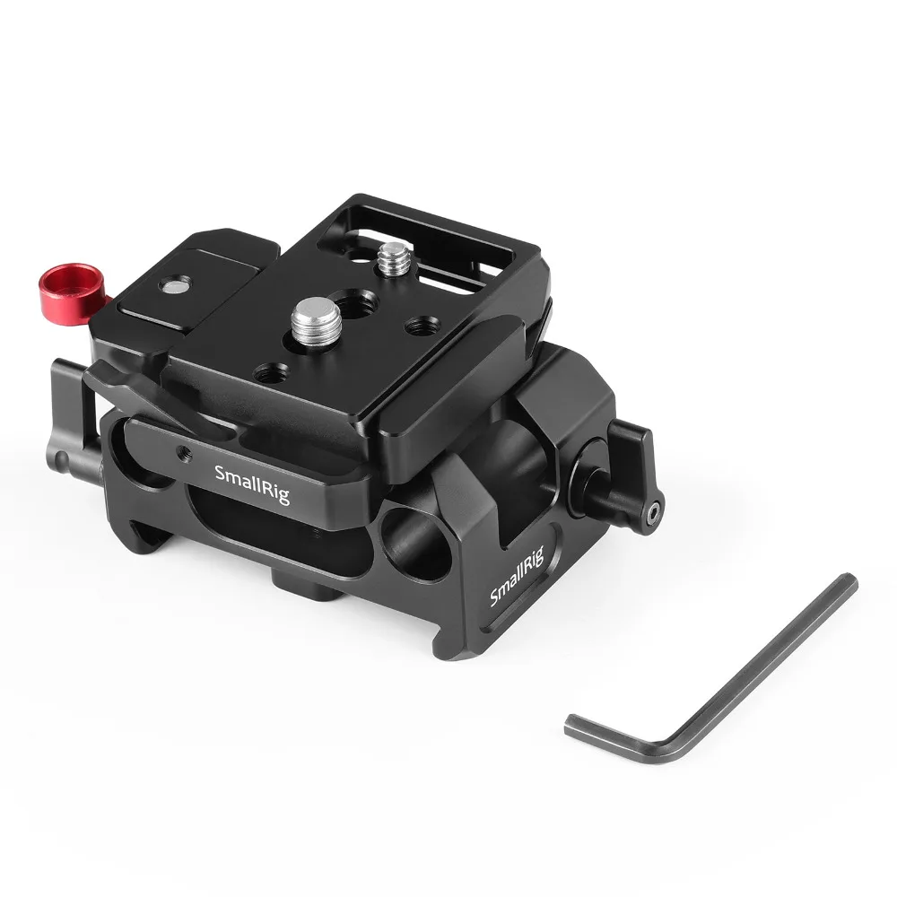 SmallRig BMPCC 4K Camera плита основание для Blackmagic Design Pocket Cinema (для Manfrotto 501PL ) W/ 15 мм Rail