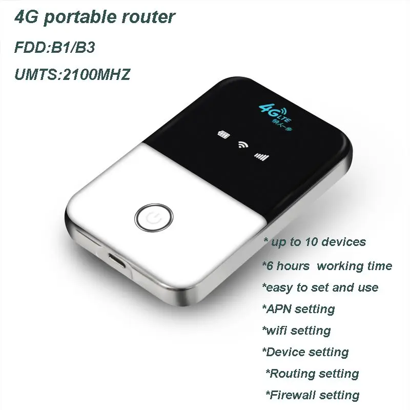Беспроводной автомобильный роутер B1 B3 B5 B7 B20 lTE Wi Fi 4G MIFI со слотом для sim карты|4g
