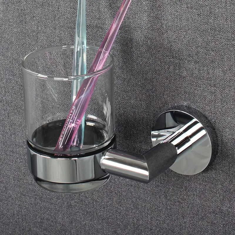 Tumbler holder Медная ванная комната Серия Европейский современный медный держатель для туалетной бумаги держатель для чашки мыльница крючок для халата FM-3600 - Цвет: Tumbler holder
