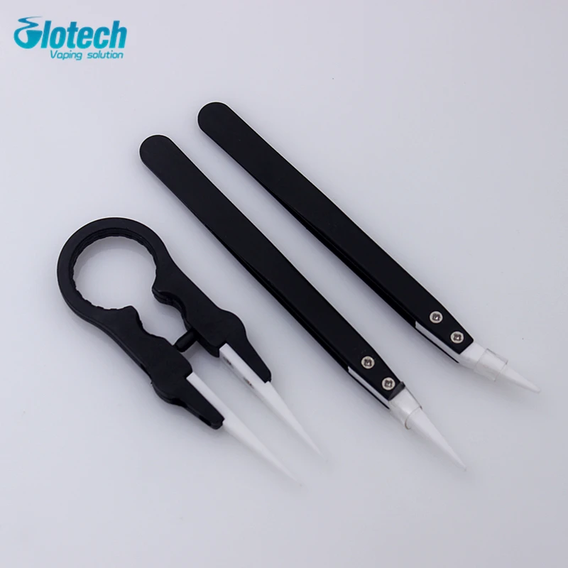 Glotech катушки джиг японские органический хлопок плоскогубцы Керамика Пинцет