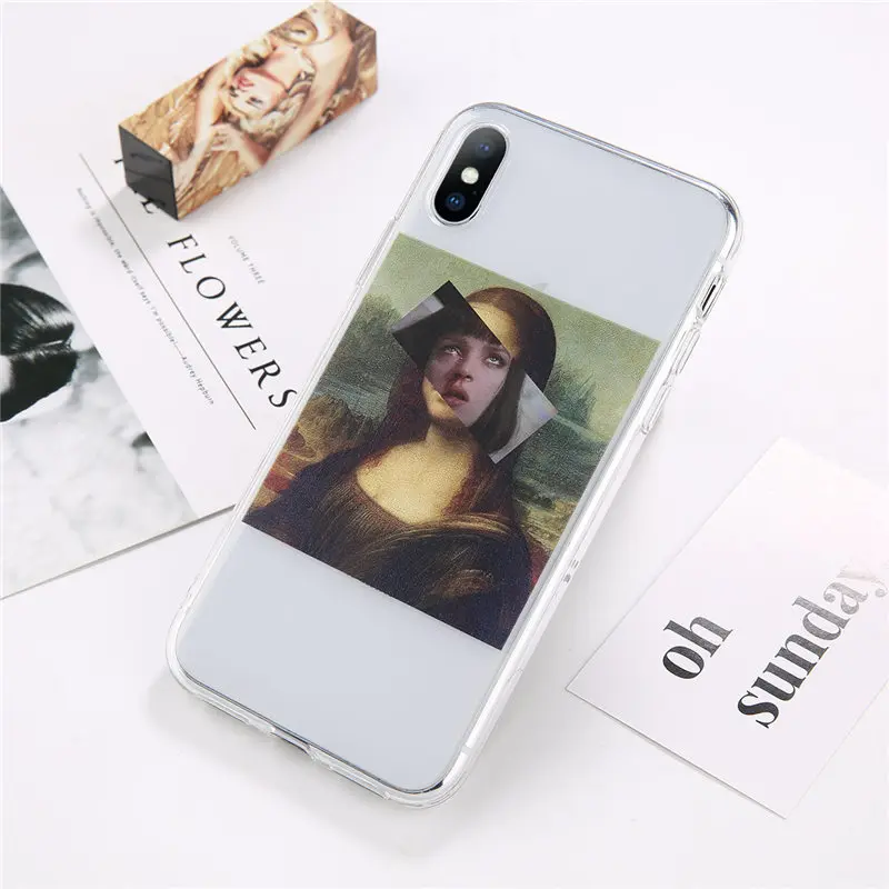 6439 Lovebay для iPhone 7 чехол с прозрачными буквами для iPhone 6 6S 7 8 Plus 11 Pro X XR XS Max 5 5S SE мягкий чехол для телефона TPU задняя крышка - Цвет: 6439