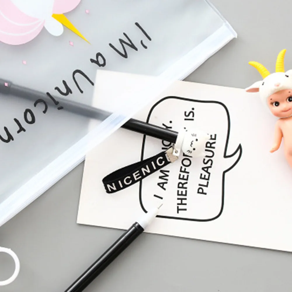 Vvsoo из мультфильма Холодное сердце 1 шт. Единорог Карандаш Чехол прозрачного ПВХ