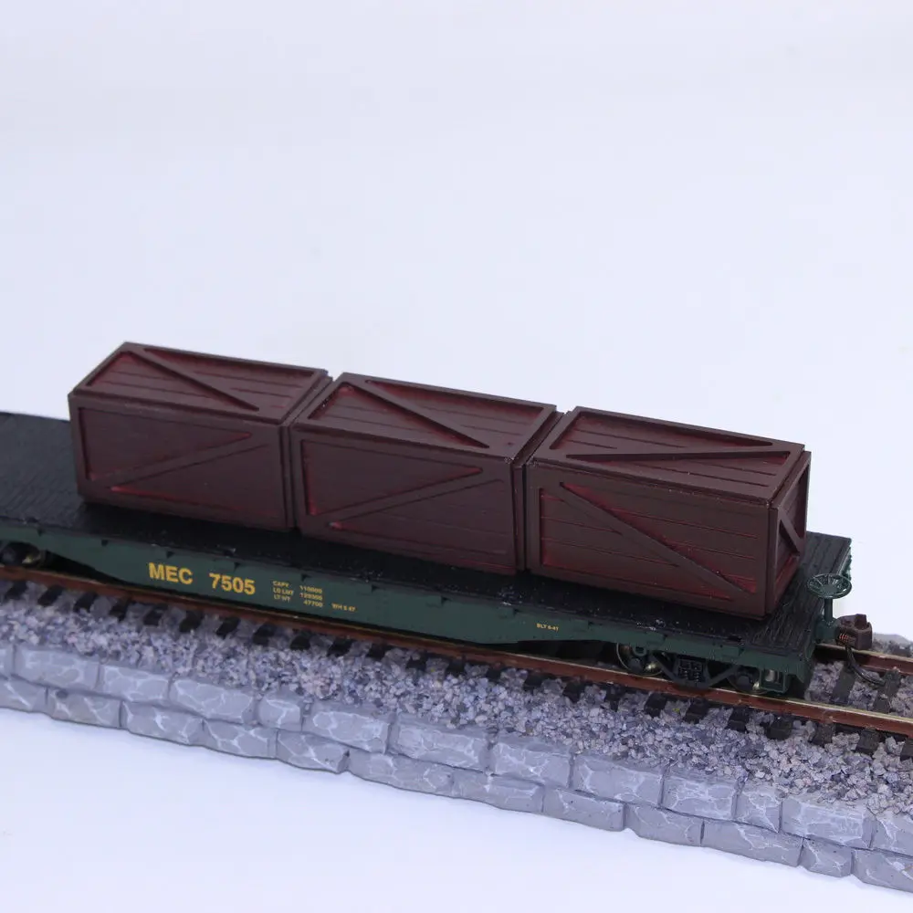 GY54087 6 шт. модель железнодорожной железной дороги прямоугольные смешанные