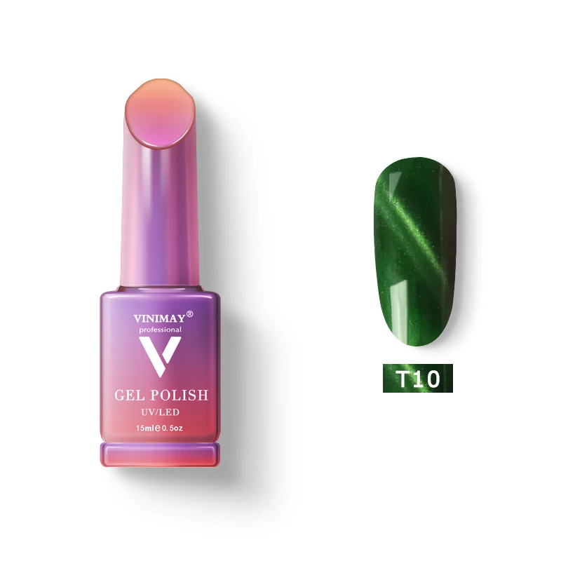 T10 VINIMAY Гель-лак для ногтей vernis полуперманентный УФ-Гель-лак для ногтей - Цвет: T10