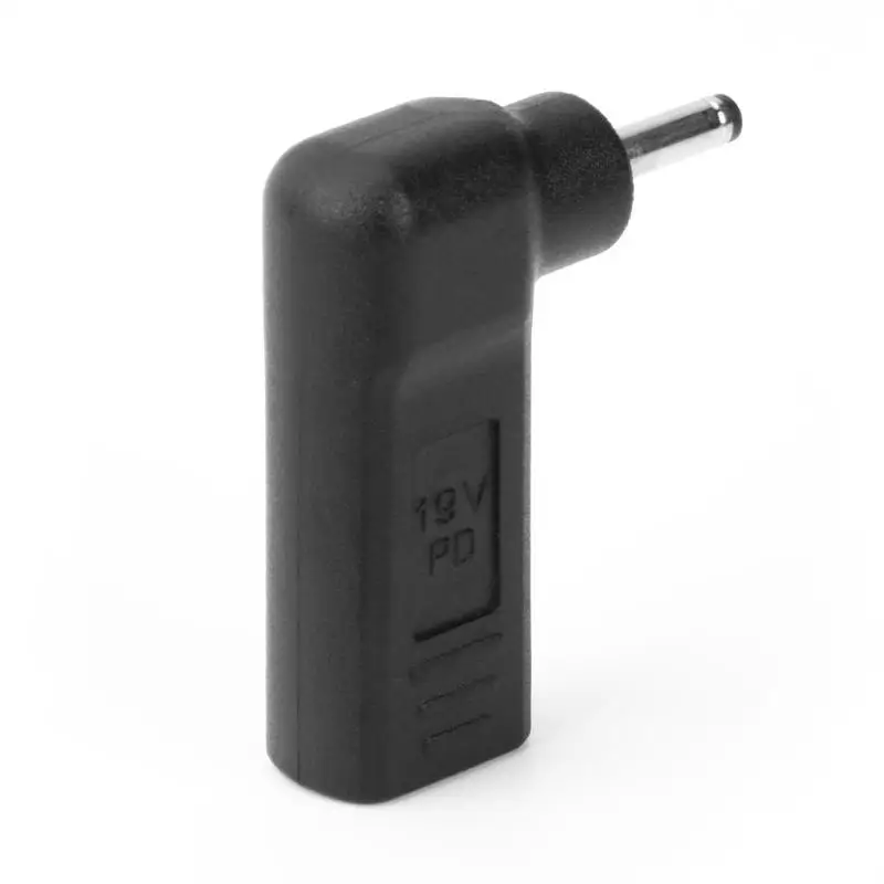 90 градусов USB 3 1 Type C гнездовой до 0x1 мм Штекерный адаптер питания постоянного тока|