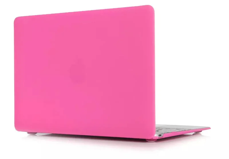 Matte rose red Сумка для ноутбука чехол для macbook air 13 Матовый Футляр Крышка Ноутбука Чехол для Macbook Air 13 Случае Pro Retina 12 13.3 15 дюймов для Apple Mac book Air 11 Pro 13 Сенсорный бар - Цвет: Matte rose red