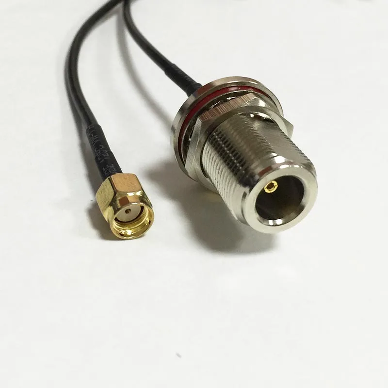 Новый модемный коаксиальный кабель RP-SMA Штекерный переключатель N гнездовой