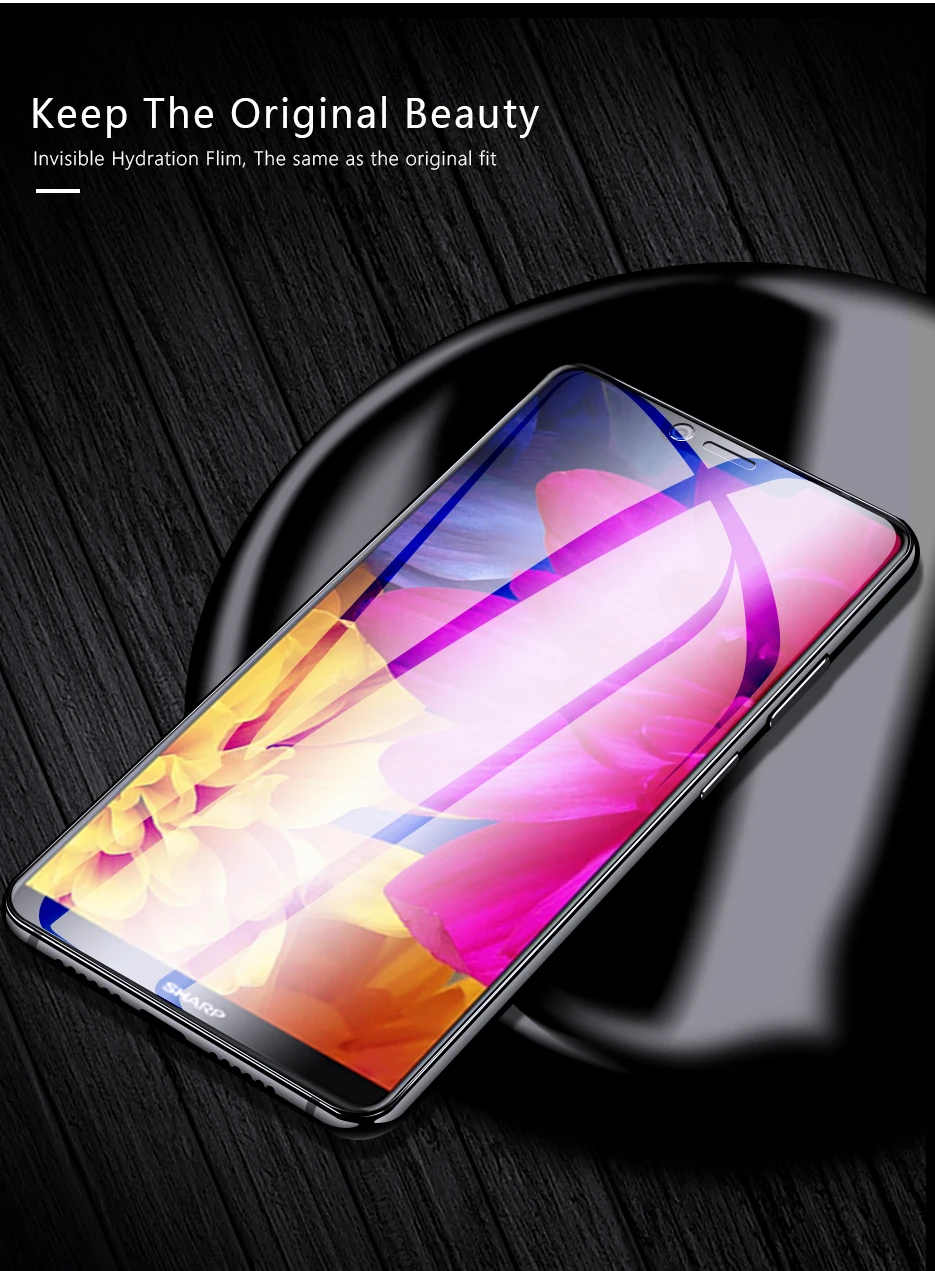 10 шт. для sharp aquos s3 S2 защита экрана не закаленное стекло 3D мягкая силиконовая пленка для aquos s3 mini FS8032 Гидрогелевая пленка