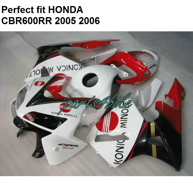 Обтекатели из АБС пластика для Honda CBR600RR 05 06 комплект обтекателей CBR 600RR 2005 2006 белый
