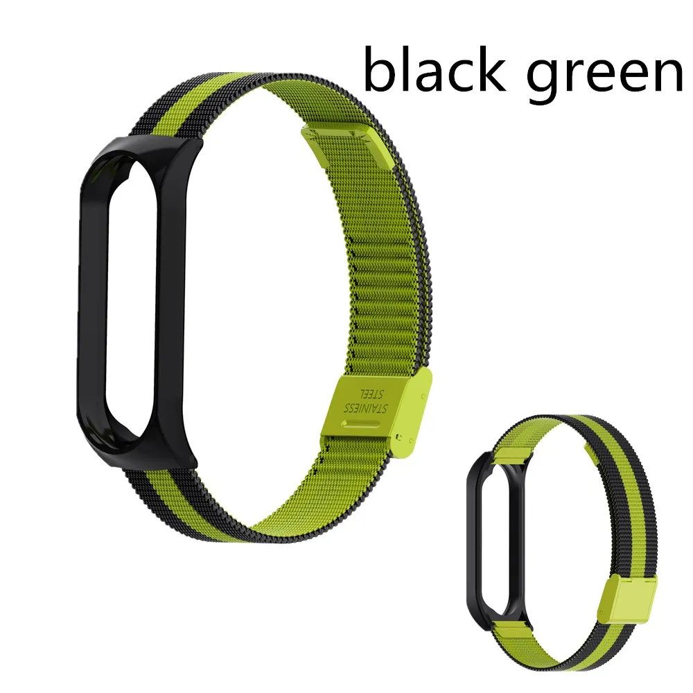 Mi band 4 металлический ремешок для Xiaomi mi Band 4 браслет Безвинтовой Xiaomi mi Band 4 браслет Correa Xio mi Band 4 браслет на запястье из стали