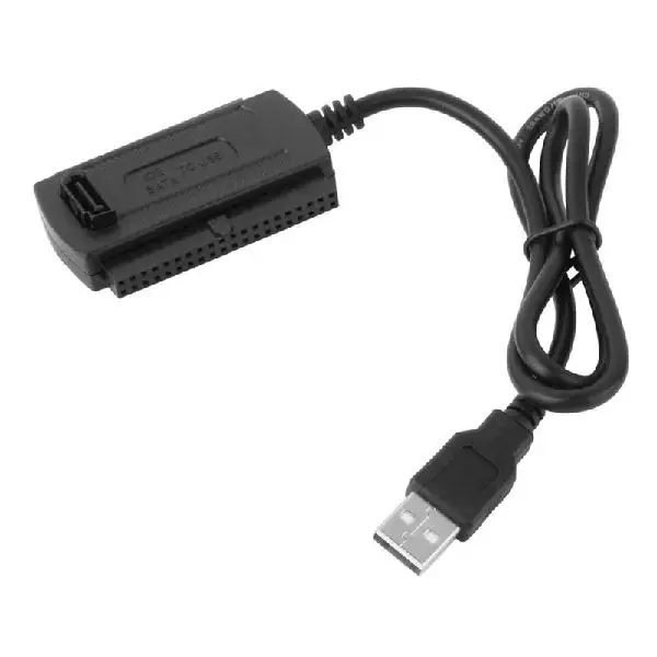 Кабель-переходник HobbyLane SATA/PATA/IDE Drive на USB 2 0 для жестких дисков 5/3 5 дюйма лидер