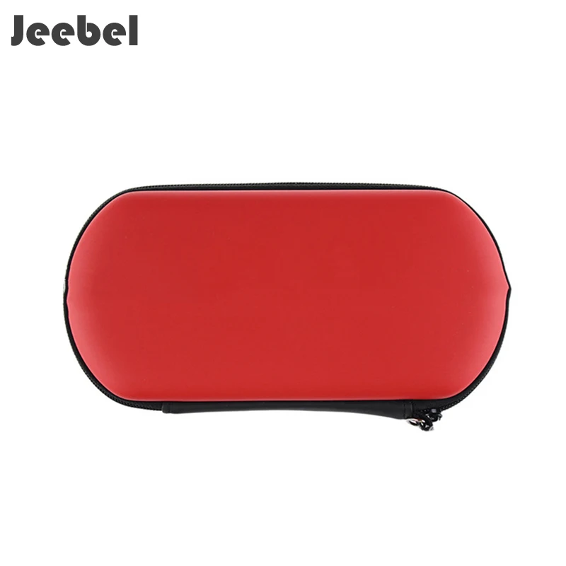 Красный Jeebel для Оборудование для psp 3000 чехол hrader EVA сумка защитный кейс для хранения Чехол подставка держатель Чехол Funda игровая консоль для Оборудование для psp 1000 2000 3000 Оборудование для psv чехол - Цвет: Красный