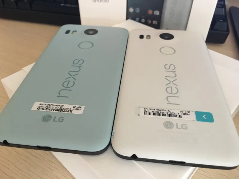 LG Nexus 5X H791 разблокирована 5,2 дюймов LTE 4G гекса Core 2 Гб Оперативная память 16/32 ГБ флэш-памяти, Встроенная память 13,0 МП Камера 1080P Android 6,0 смартфон