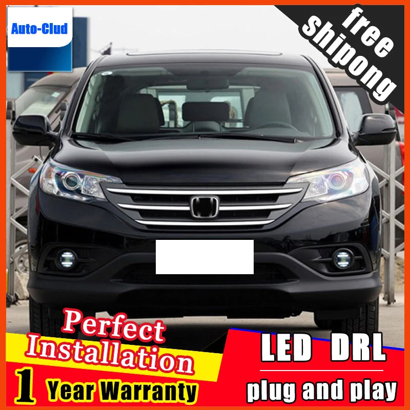 Авто Стайлинг светодиодный туман светильник для Хонда сrv 2012 2013 противотуманный