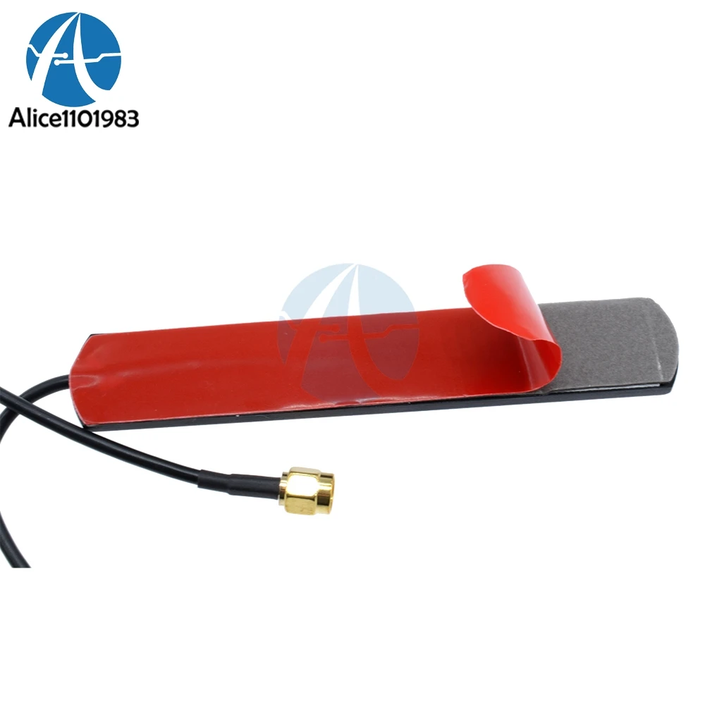 GPRS GSM Antenna 433Mhz 2.5dbi Cable SMA Male Universal DAB Patch Aerial 433MHz 5W images - 6