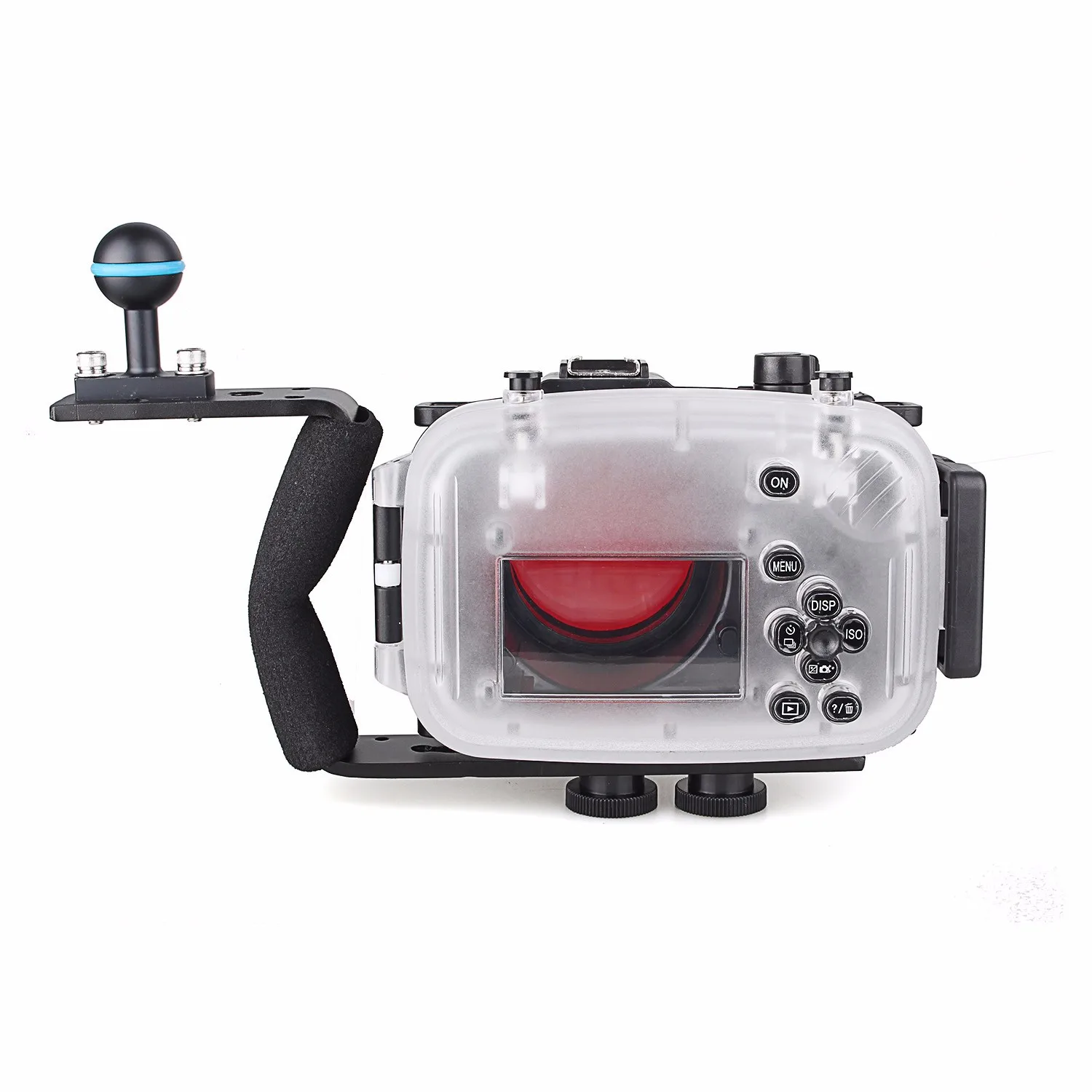 Водонепроницаемый чехол для подводной Камеры Sony A5000 16 50 мм + алюминиевая ручка