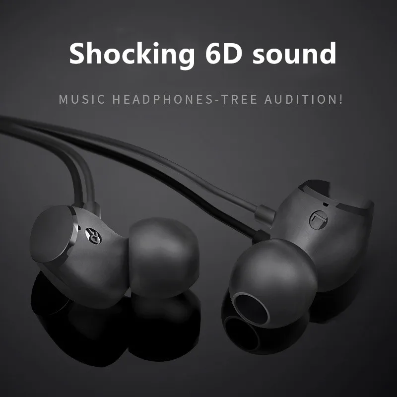 OwnFone In Ear динамическая гарнитура сабвуфер hi fi проводные наушники Android