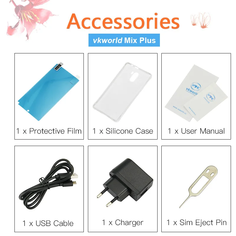 Vkworld Mix Plus 5 Full Экран 4G Android 7 0 смартфон 3 ГБ Оперативная память 32 Встроенная mtk6737