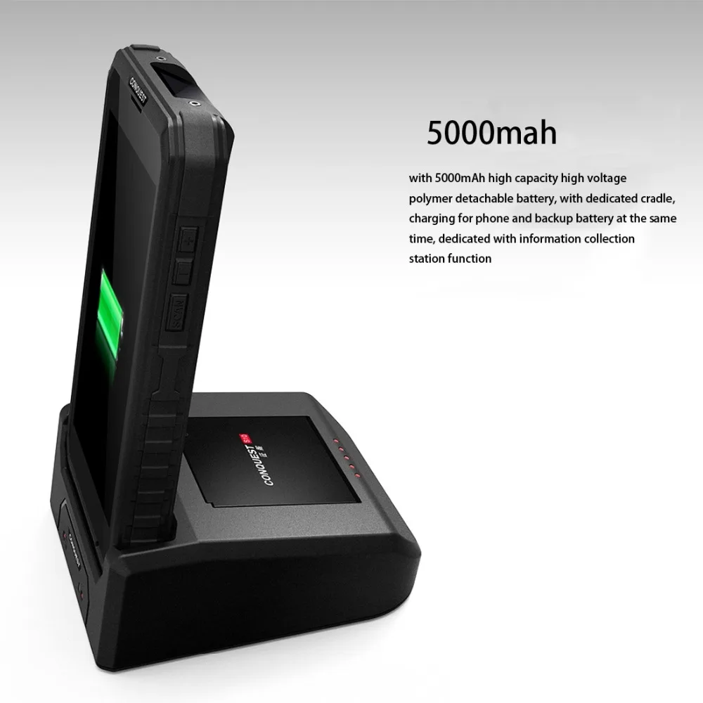 IP68 Водонепроницаемый Conquest S10 смартфоны ОЗУ 3 Гб ПЗУ 32 Гб 5000 мАч отпечатков пальцев ID 5,5 ''Android 6,0 Восьмиядерный Dual SIM мобильные телефоны