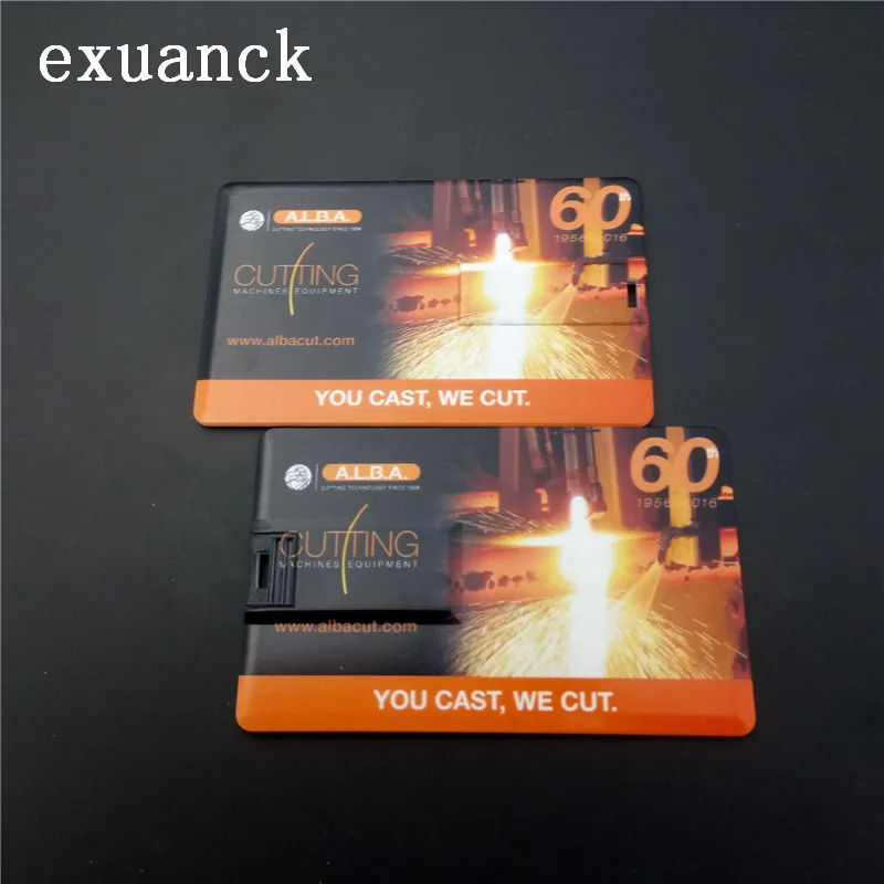 Exuanck usb-флеш-накопитель в подарок, Заказная белая карта usb 2,0 флэш-накопитель 4-32 Гб для подарок компании музыкальный альбом(более 10 шт бесплатный логотип