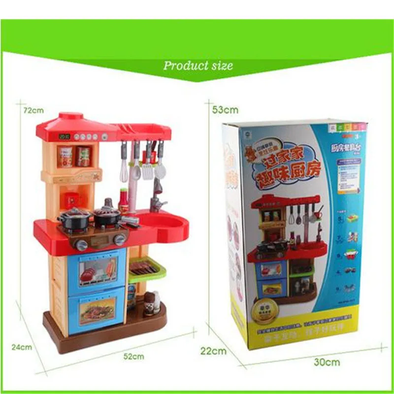 Моделирование кухня toys Girls игры игровые наборы Кухня для детей кухонный гарнитур