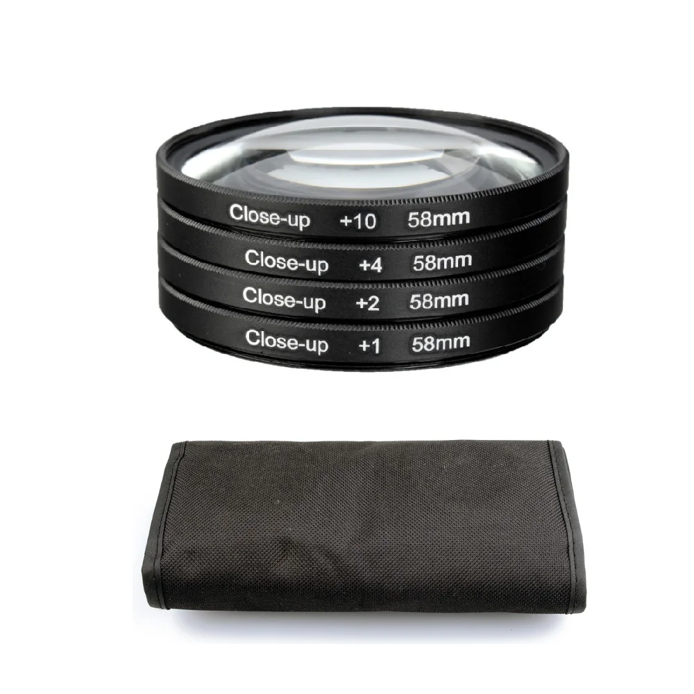 Lightdow 7 в 1 фильтр объектива Комплект крупным планом+ 1+ 2+ 4+ 10 UV CPL FLD фильтр для Cannon Nikon sony Pentax Olympus Leica объектив камеры