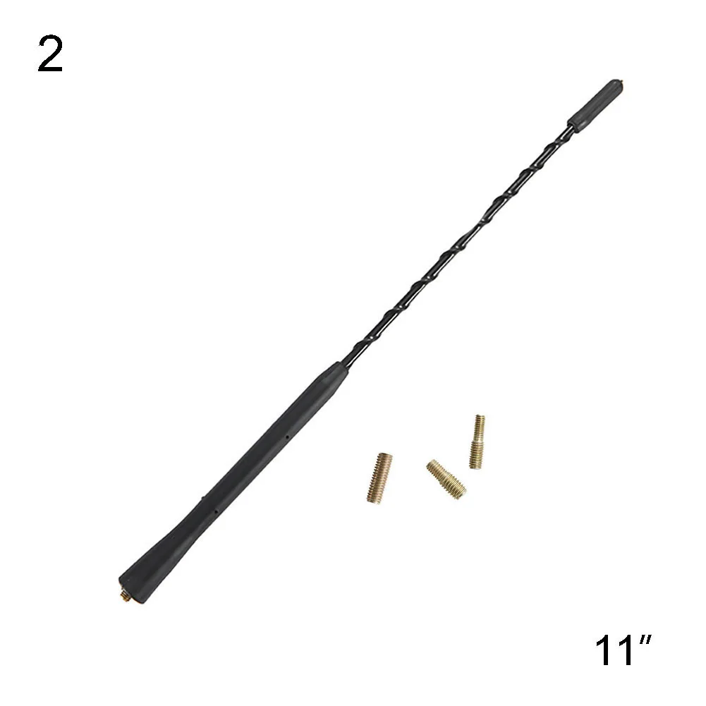 9/11/16 дюймов Универсальный Автомобильный мачта на крышу радио штыревая антенна