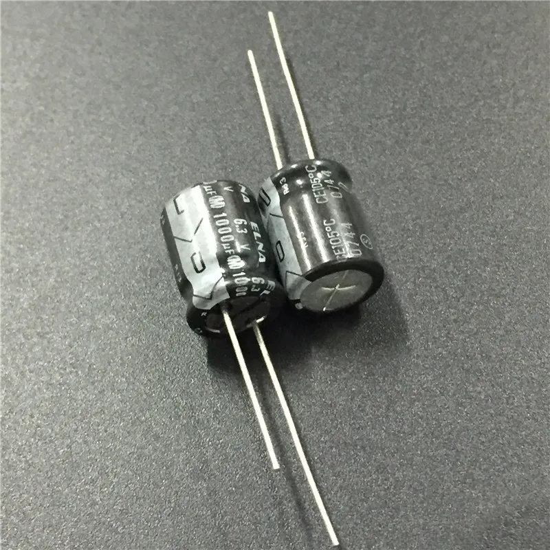

50pcs 1000uF 6.3V Japan ELNA RJ3 Series 10x12.5mm 6.3V1000uF Standard Audio grade capacitor